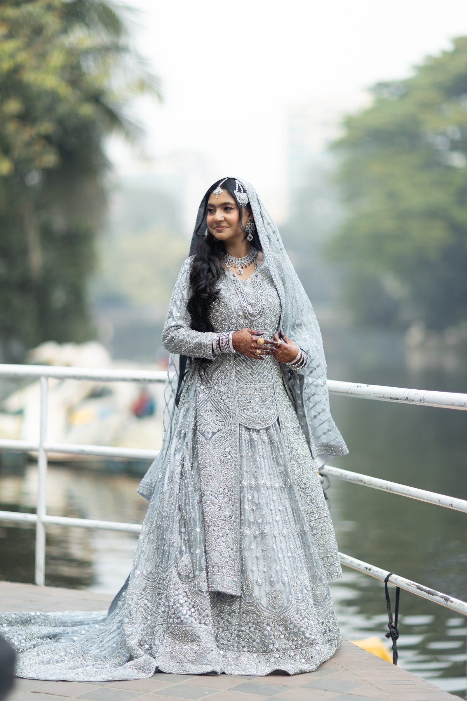 Bride Outdoor Special example 1, before